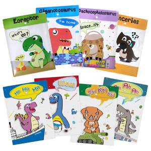 ซองกระดุม A4 ลายไดโนเสาร์