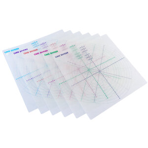 แผ่นรองตัดเค้ก 35x35 ซม. พิมพ์สกรีนสเกล MC-120