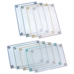 ซองประกาศนียบัตร A4 PP Card Case ลายมุมใบไม้