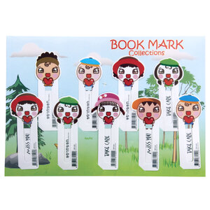 Printed Bookmarks Boy and Girl