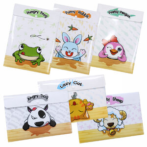 ซองกระดุม A4 ลาย Head To Toe