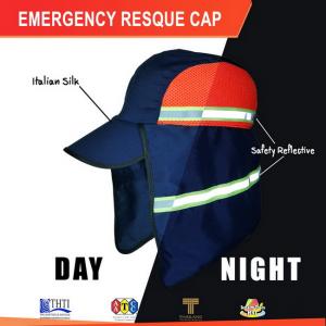 หมวกแก๊ป กู้ภัย สะท้อนแสง ER