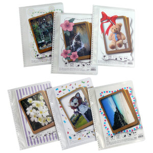 อัลบั้มรูป 4x6นิ้ว ปกใส สลิมอัลบั้ม