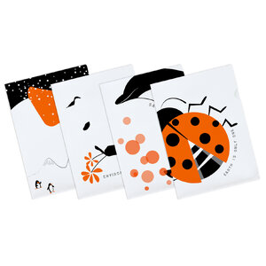 แฟ้มซอง A4 พิมพ์ลายรณรงค์เพื่อหยุดโลกร้อน