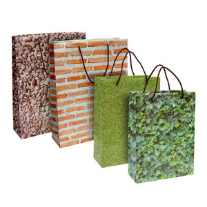 ถุงช้อปปิ้ง Greeting Bag ลาย Texture