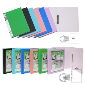 แฟ้มห่วง A4 พีพีโฟม 1000 ไมครอน สีสด