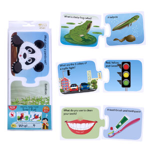 เกมต่อภาพจับคู่ ชุดWhat..?..Let's Find Out มาหาคำตอบกันเถอะ ET-611