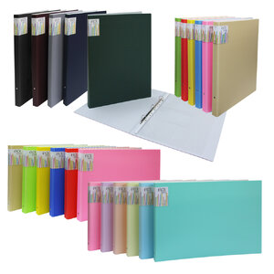 แฟ้มห่วง 3 ห่วง A3 พีพีโฟม พร้อมซองพลาสติก