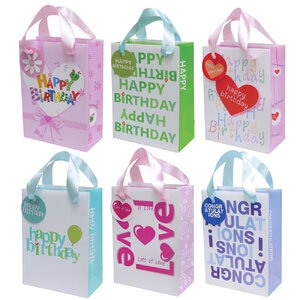 ถุงช้อปปิ้ง Greeting Bag A5 ลาย Happy Birthday