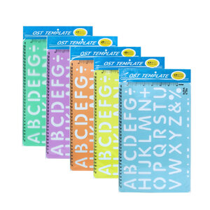 แผ่นตัวอักษร เทมเพลต A-Z 1.5นิ้ว