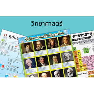 โปสเตอร์ความรู้ วิทยาศาสตร์