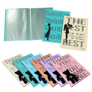 แฟ้มแคตตาล็อก A4 20 ช่อง พิมพ์หน้าปก