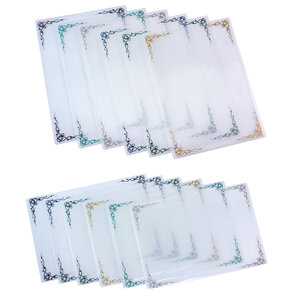 ซองประกาศนียบัตร A4 PP Card Case ลายเถาวัลย์