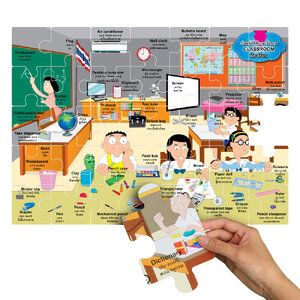 เกมจิ๊กซอว์ ชุด Classroom ET-615