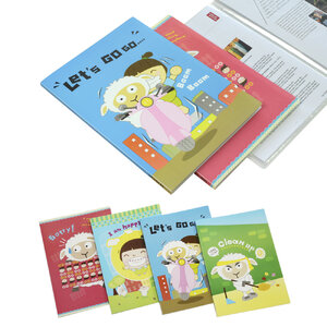 แฟ้มแคตตาล็อก A4 20 ช่อง ปกลายเด็กกับแกะ