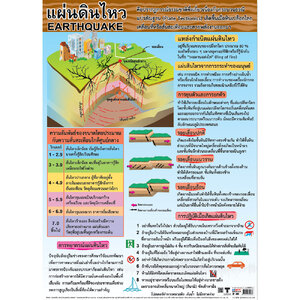 โปสเตอร์ความรู้ แผ่นดินไหว No.203