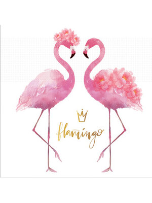 flamingo-1018 *สินค้าหมด* ชุดปักครอสติช ลายคู่ฟลามิงโก้ (ไม่มีเดินเส้น) ขนาด 50*50 ซม.ผ้าครอสติช 11CTพิมพ์ลายปักบนผ้า ไหมคอตตอน 10 สี เข็ม (ไมีมีผังลาย พิมพ์ลายปักบนตัวผ้าเลย)