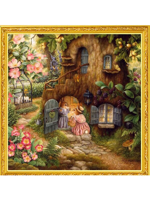 rabbit-1118 *สินค้าหมด* ชุดปักครอสติช ลายกระต่ายเพื่อนบ้าน (ปักเต็มผืนผ้า ไม่มีเดินเส้น ผ้า11CTพิมพ์ลาย ปัก 3 เส้นเล็ก) ขนาด 66*66 ซม.ผ้าครอสติช 11CTพิมพ์ลายปักบนผ้า ไหมคอตตอน 57 สี ผังลาย เข็ม