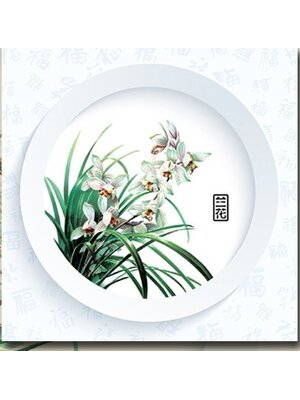 orchid-2001 *พร้อมส่ง* ชุดภาพติดคริสตัลกลม ลายดอกกล้วยไม้ (งานติดเต็มภาพสี่เหลี่ยม) ขนาด 36*36 ซม.คริสตัลกลม 23 สี อุปกรณ์ครบชุด