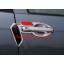 ถ้วยรองมือเปิดประตูโครเมี่ยมพร้อมยางกันกระแทก ISUZU ALL NEW D-MAX 11-16 FITT (เหลือง)
