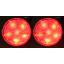 ไฟทับทิมกันชนท้าย TOYOTA ALTIS 08-10 แดง LED (V.2)