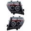 ไฟหน้าโปรเจคเตอร์ NISSAN NAVARA 07-13 ดำ วงแหวน (V.2)