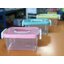 กล่องล็อคหูหิ้ว 287 ฝาสี (HIPPO) 14*20*11 cm