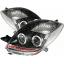 ไฟหน้าโปรเจคเตอร์ TOYOTA YARIS 06-08 ดำ วงแหวน