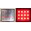 ไฟทับทิมกันชนท้าย HONDA CIVIC 06-12 ขาว LED สำหรับกันชน MUGEN RR