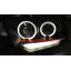 ไฟหน้าโปรเจคเตอร์ MITSUBISHI PAJERO SPORT 09-14 ดำ วงแหวน LED ยาว