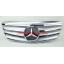 กระจังหน้า BENZ E-CLASS W211 07-09 เงิน ทรง CL โลโก้ใหญ่