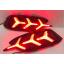 ไฟทับทิมกันชนท้าย HONDA CIVIC 2016-2017 แดง LED ทรง LAMBORGINI