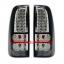 ไฟท้าย ISUZU D-MAX 07-11 ดำ LED