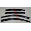กันสาดประตู HONDA CR-V 07-12 ขอบโครเมี่ยม