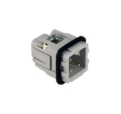 ILME รุ่น CKM 03 Male Insert Heavy Duty Connector 10A 250V size 21.21
