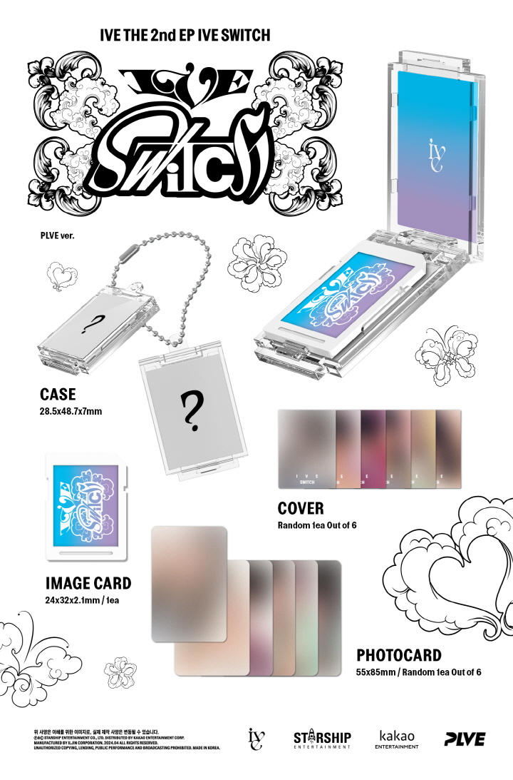 [PRE-ORDER] IVE - 2nd EP Album "IVE SWITCH" (PLVE ver.)