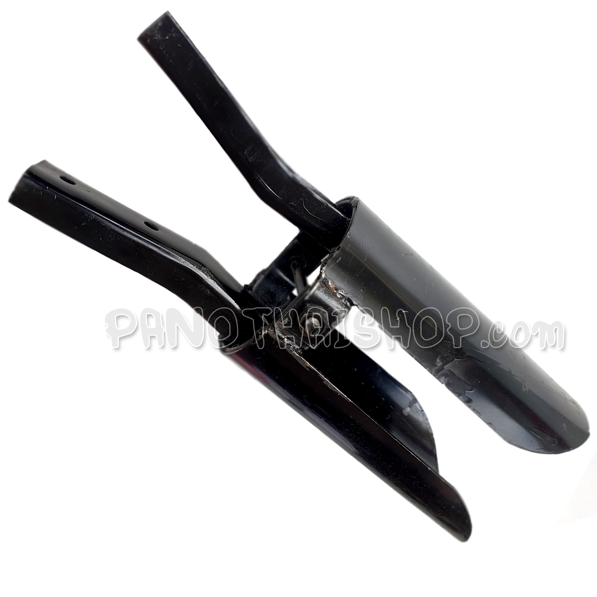 เสียมโกย พลั่วหนีบ เสียมสองขา เสียมขุด พลั่วหนีบดิน ขนาด 15 ซม แข็งแรงทนทาน