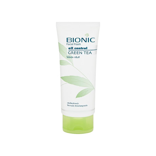 BIONIC โฟมล้างหน้า ไบโอนิค กรีนทีออยคอนโทรล 80 กรัม