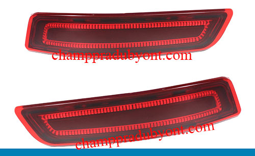 ไฟทับทิมกันชนท้าย TOYOTA ALTIS 14-16 แดง LED