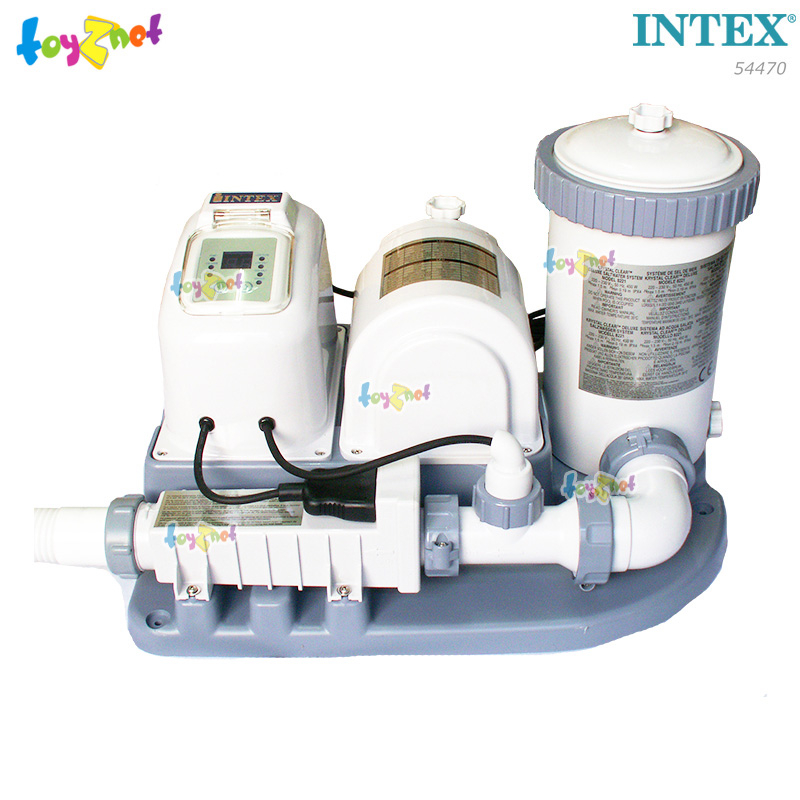 Intex 16ft Ultra Frame Pool Set w/Cartr.-Saltwater System (4.88 x 1.22 m) no.54470