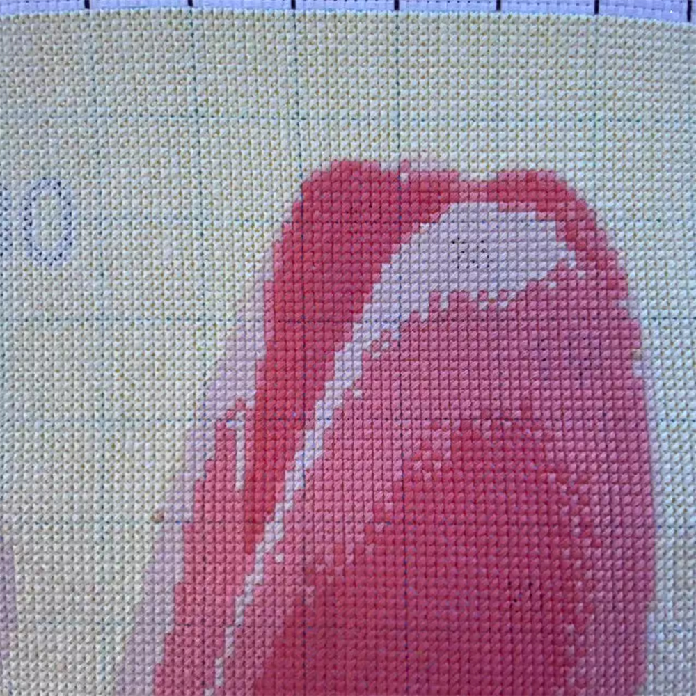 tulip-1011 *พร้อมส่ง* ชุดปักครอสติช ลายทุ่งทิวลิป (ปักเต็มผืนผ้า ไม่มีเดินเส้น ผ้า11CTพิมพ์ลาย ปัก 3 เส้นเล็ก) ขนาด 105*61 ซม.ผ้าครอสติช 11CTพิมพ์ลายปักบนผ้า ไหมคอตตอน 38 สี ผังลาย เข็ม