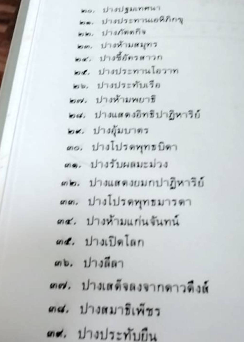 ตำนานพระพุทธรูปปางต่างๆ