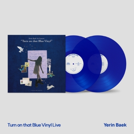 [PRE-ORDER] BAEK YERIN - 1st Concert "Turn on that Blue Vinyl" (2LP)