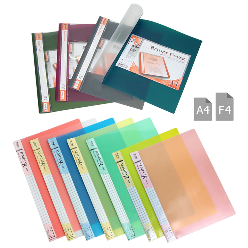 Report Covers with 2-Prong Fasteners Seminar Folder