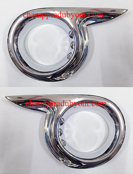 ครอบไฟตัดหมอกโครเมี่ยม TOYOTA FORTUNER 05-11