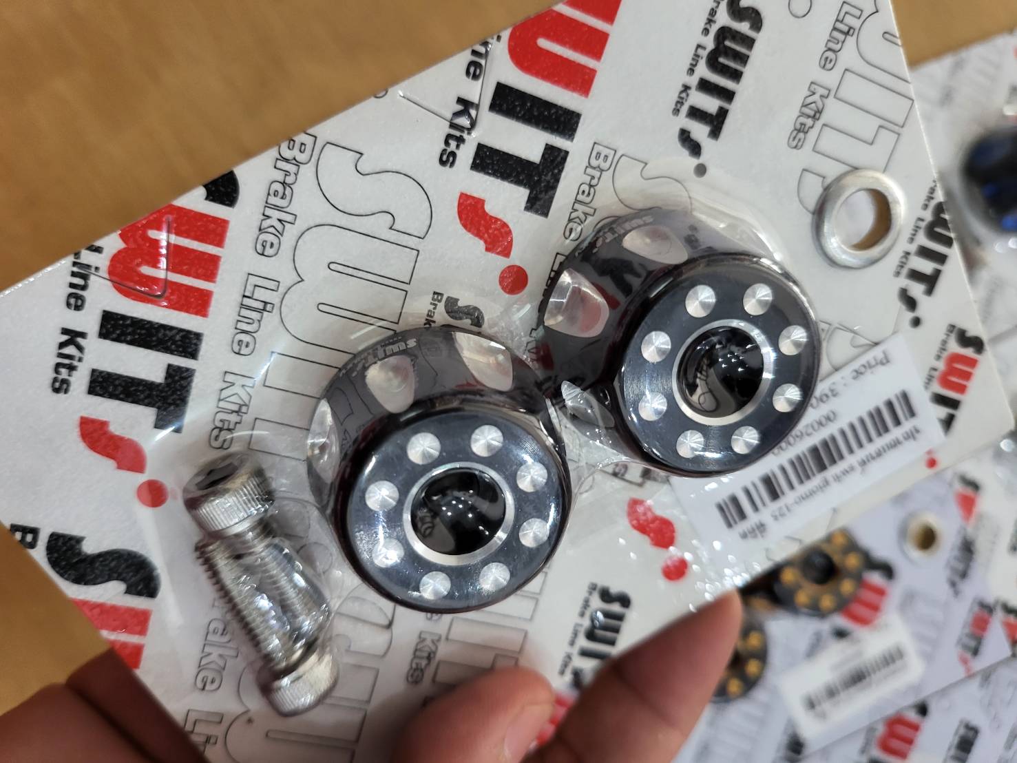 ปลายแฮนด์ SWITS ตรงรุ่น Click-160-GIORNO+ - งานตรงรุ่น ไม่ต้องแปลงรถ - ราคาชุดละ 350 บาท