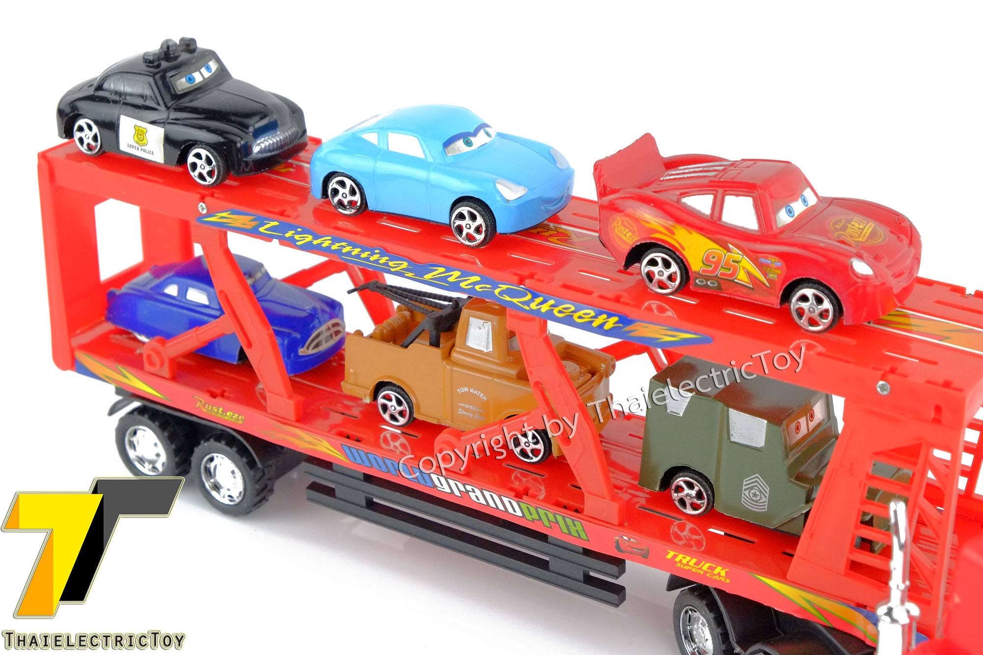 Set ของเล่นจากการ์ตูนเรื่อง Cars เฉพาะรถบรรทุกยาว 50 ซม.