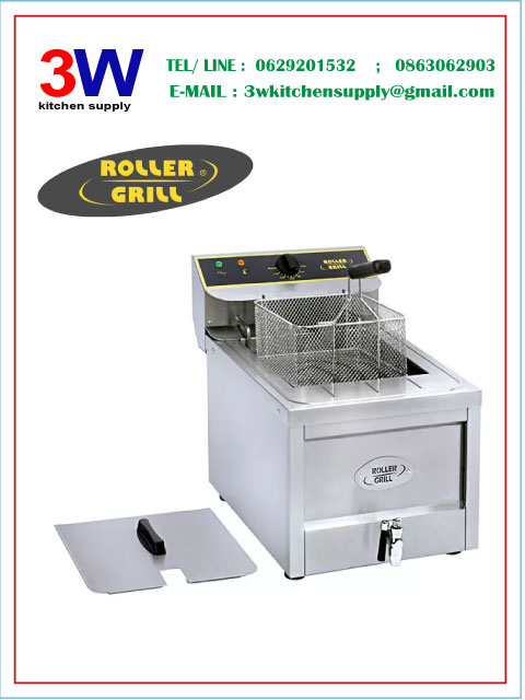 RFE12 ROLLER GRILL Hevy duty fryer เตาทอด 12 ลิตร