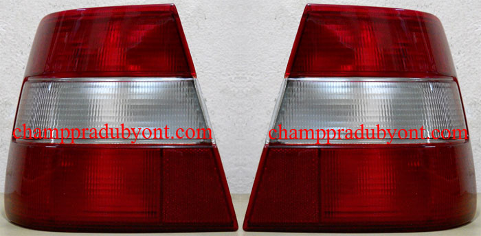 ไฟท้าย VOLVO S90 98-99 ขาวแดง