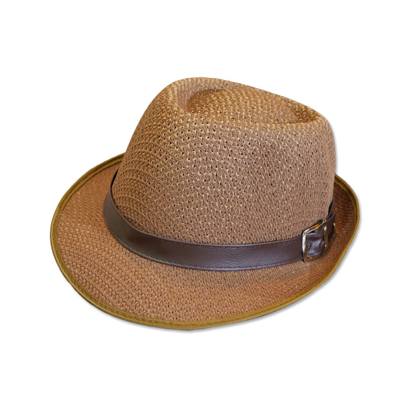 หมวกปานามา Trilby เนื้อนิ่ม (สีน้ำตาล) by Season Tales